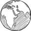 Drawn World Icon