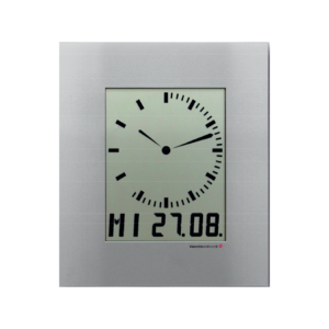 LCD Analogue Style Wall Clock C150