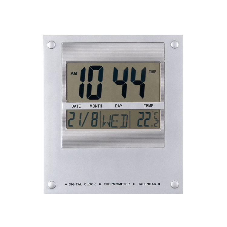 Digital LCD Desk and Wall-mounted Calendar Clock 7095