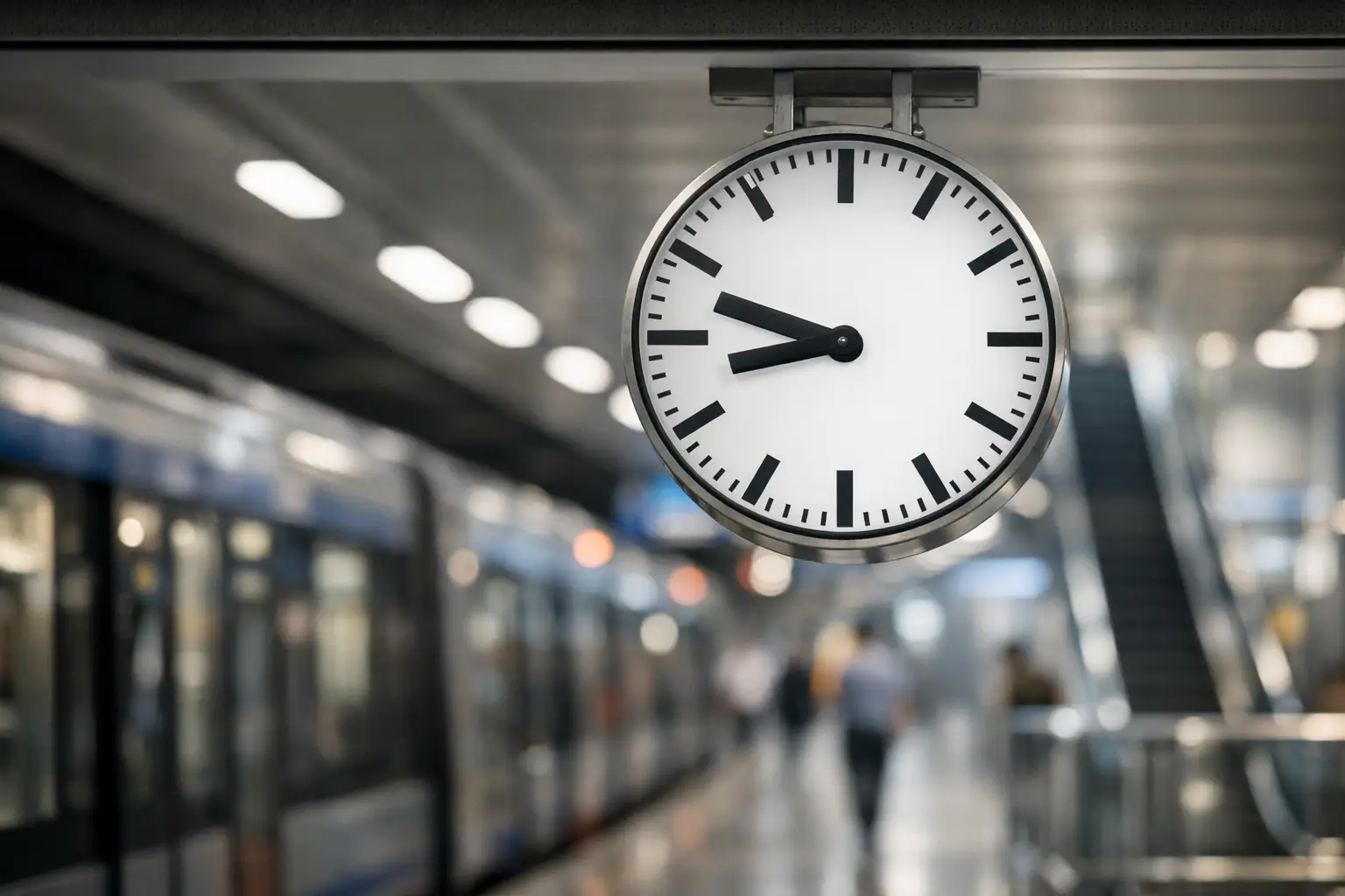 Transport Station Clocks That Keep Sites Running