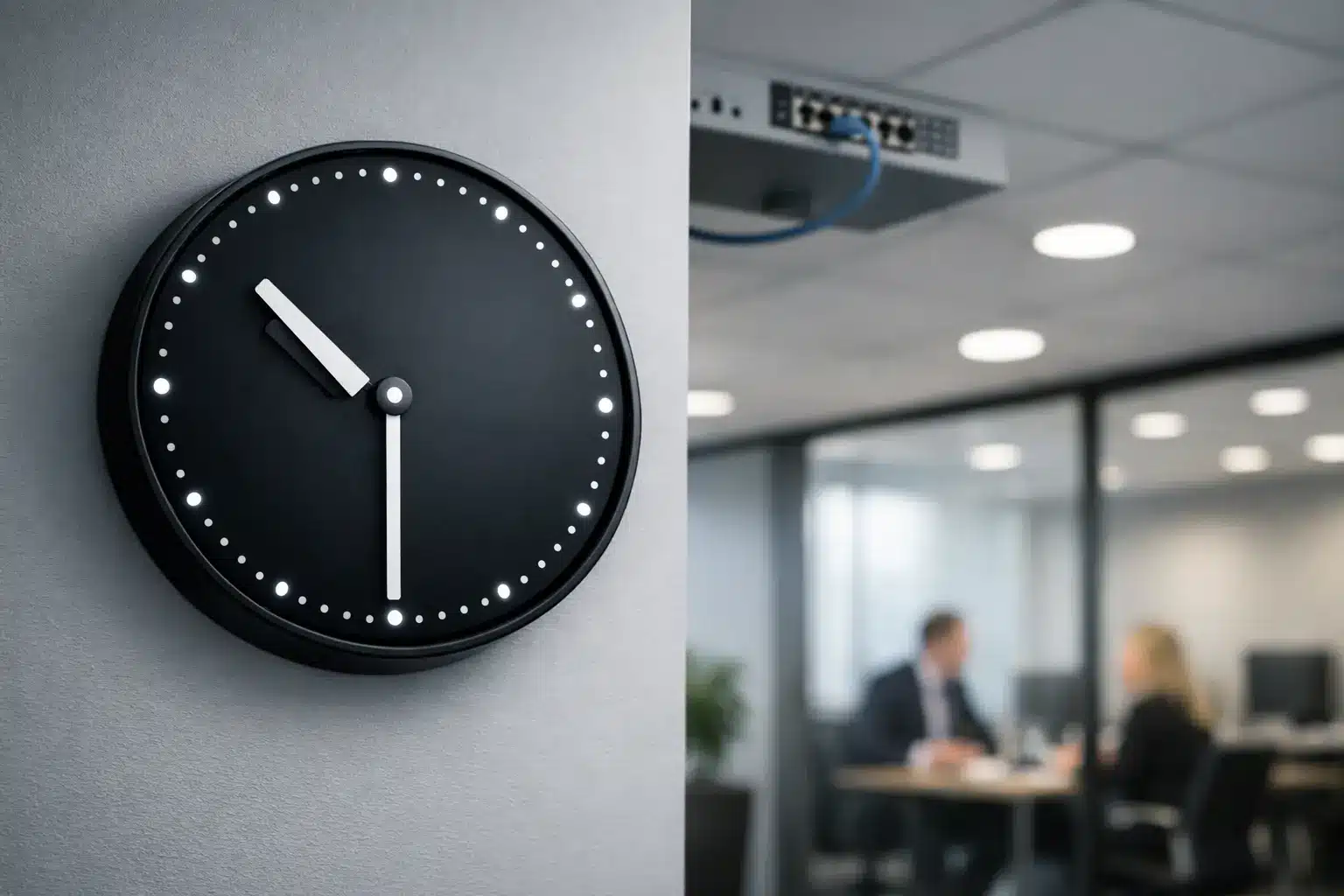 PoE Clocks for Reliable Commercial Timekeeping